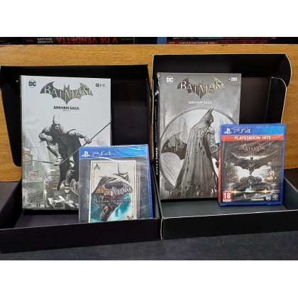 Batman Arkham Saga Box 1 y 2 Ed Especial 
